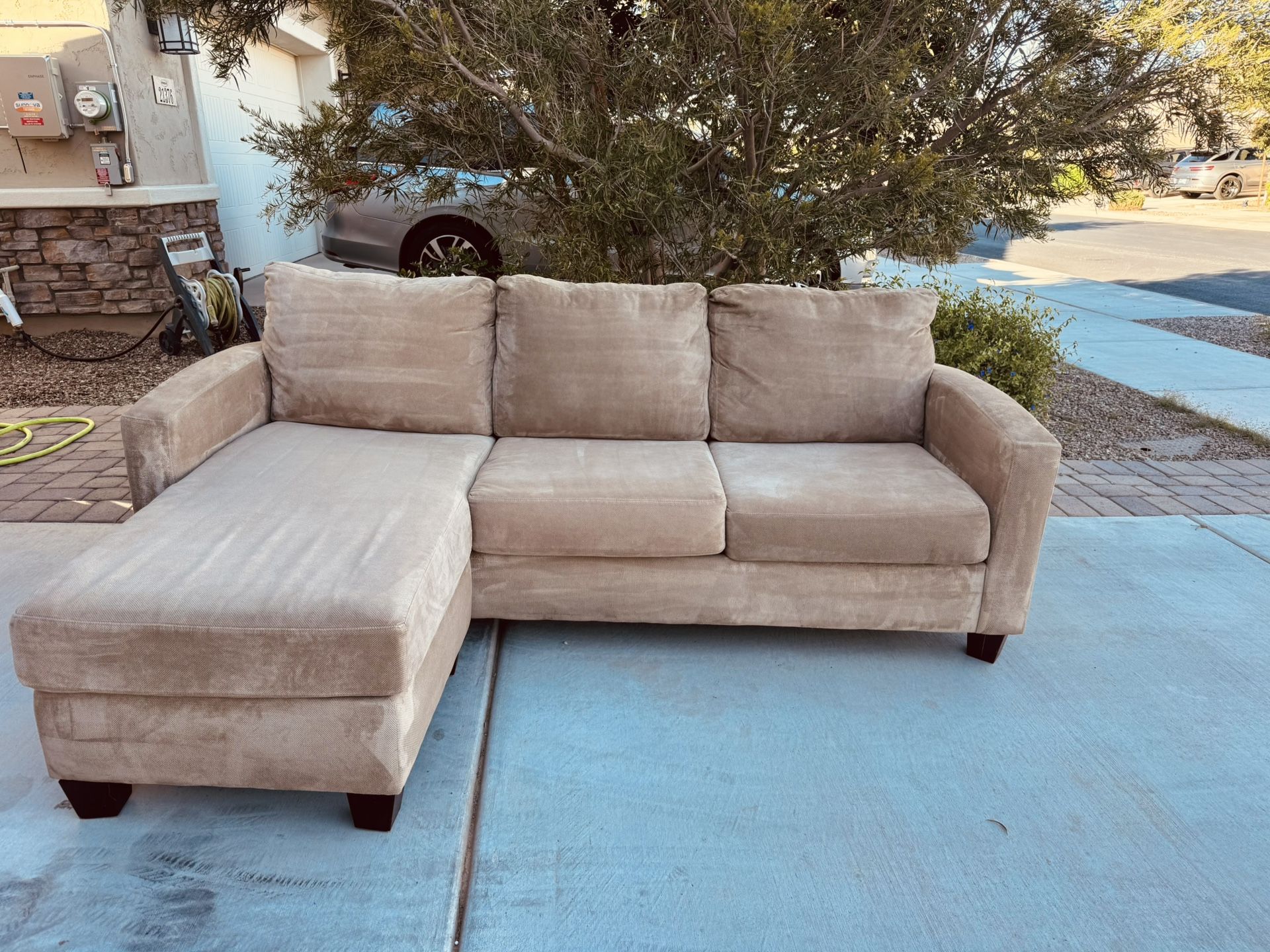 Sectional Sofa W/Chaise Lounge(adjustable) 