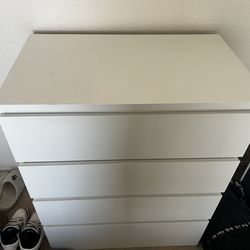 White ikea dresser