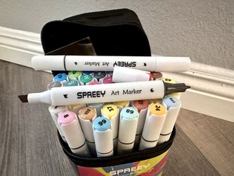 New Color Markers, 42 Colors Fine And Thick Print 