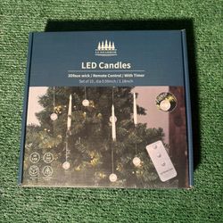 BRAND NEW- Christmas tree LED Candles 