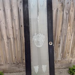 24” Etched Glass Pantry Door
