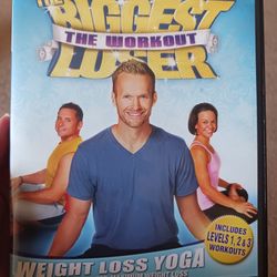 The Biggest Loser - The Workout - Weight Loss Yoga DVD - Like New!