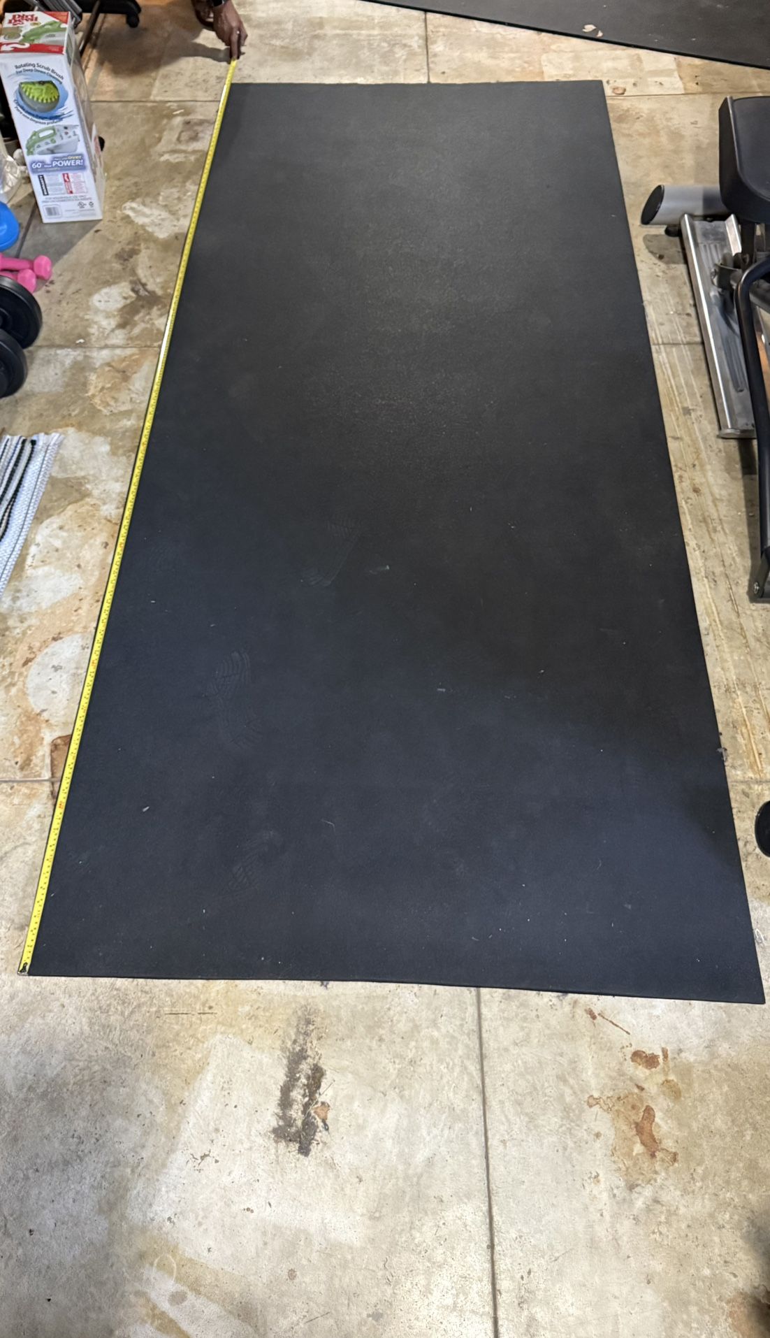 Heavy duty 3/8" gym flooring / gym mat