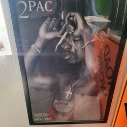 Tupac Frame 39x26 $15