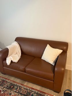 Leather couch