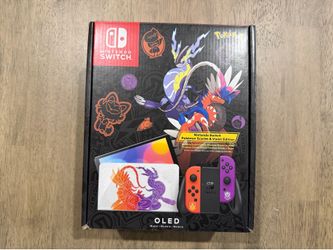 Nintendo switch, Pokémon Violet and Scarlet edition