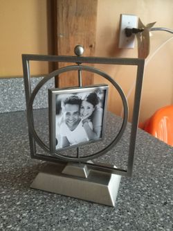 Heavy silver frame for a nice picture