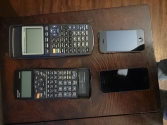 I phone and calculators