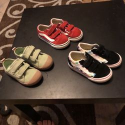 Toddler Vans And Cat & Jack Sz 7