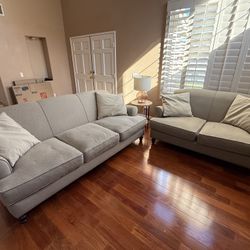 Grey Couch Set