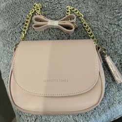 NEW JENNIFER LOPEZ LIGHT PINK CROSSBODY BAG $10!