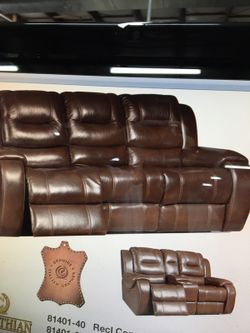 Sofa and love seat