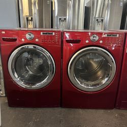 ✨🧺 Beautiful LG Electric Washer & Dryer Set! 🧺✨