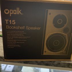 Polk T-15 Bookshelf Speaker 