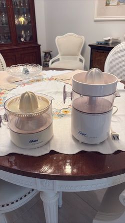 Two Citrus Juicers