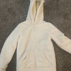 Girls Unicorn Zippered Sweater