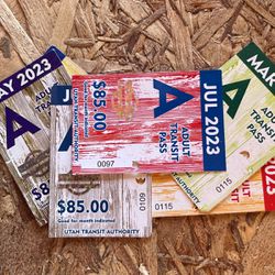 Bus Passes For Utah Trax And Buses