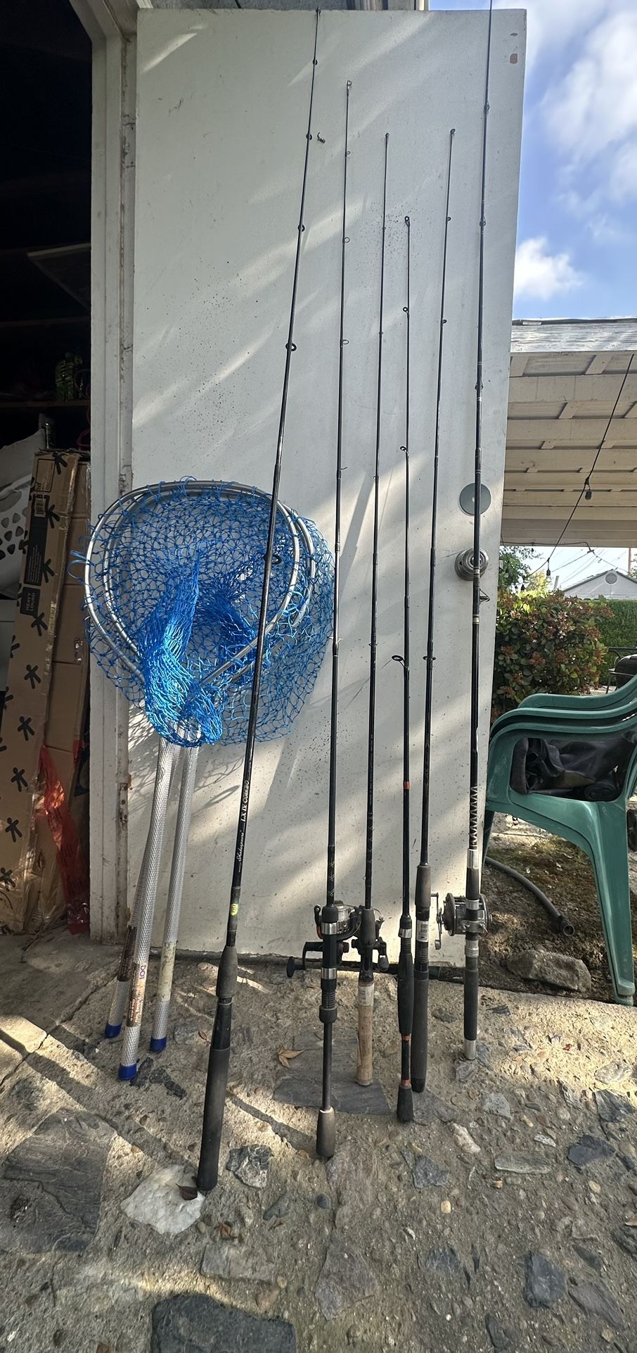 Fishing Poles And Nets