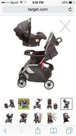 Eddie bauer clearance quadtrek travel system