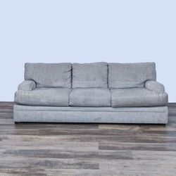 Neutral Color Fabric Contemporary Sofa