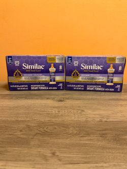 Similac Total Care Gentle Comfort Formula - 2 fl oz/8ct