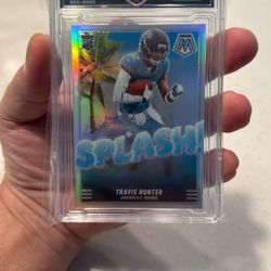 Travis Hunter Graded Splash Rookie Card