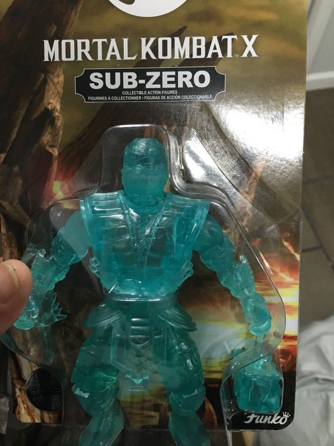 funko mortal kombat x sub zero collectible action figure