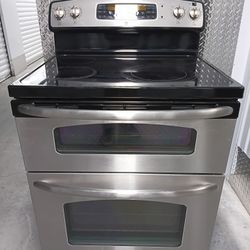 G.E Stainless Steel Stove 