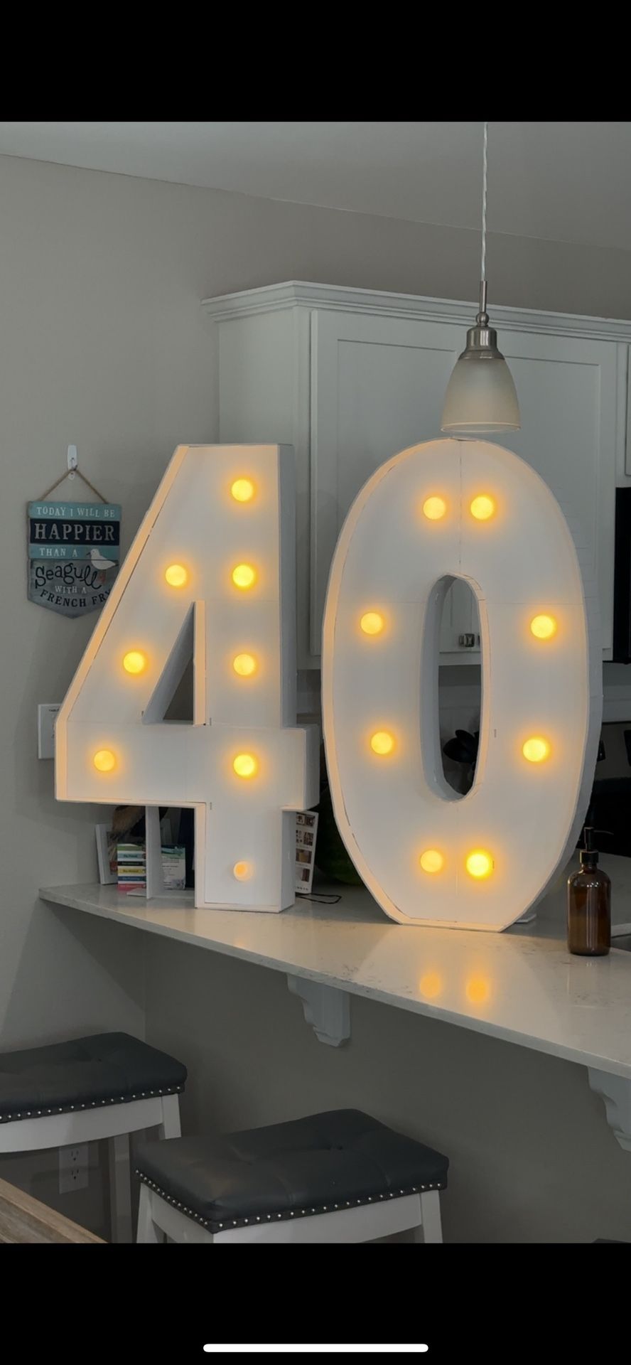 Lighted Numbers