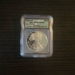 Silver Eagle PR69 2001 1oz