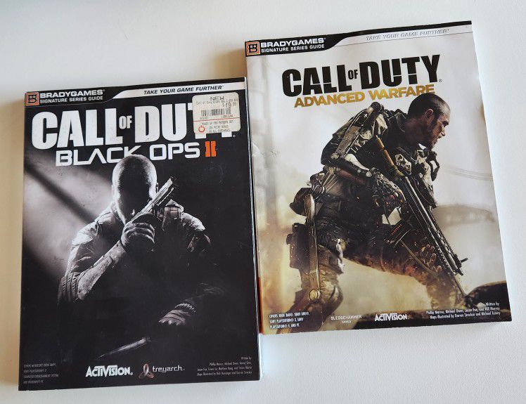 Call of Duty: Black Ops II Advanced Warfare Brady Games Signature Series Guide 