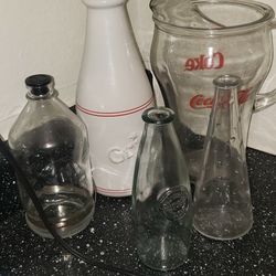 Misc  glass Bottles