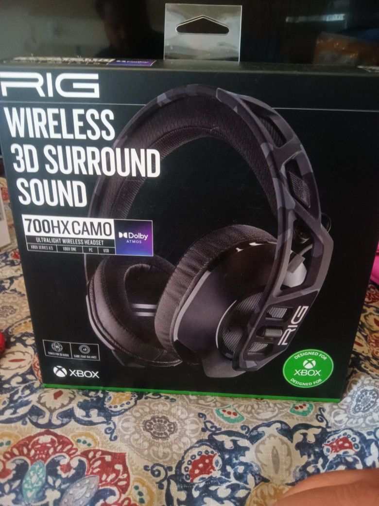 RIG 700 HX Wireless Xbox Gaming Headset for Xbox Series X/S, Xbox One, PlayStation & PC