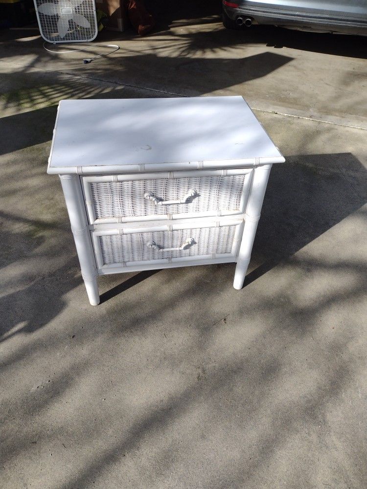 Cute Solid Wood End Table.