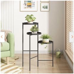 Metal Corner Plant Stand