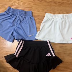 Nike & Adidas skirt/shorts size 2T