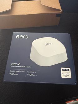 Eero 6 Dual-Band Mesh Wi-Fi 6 Router