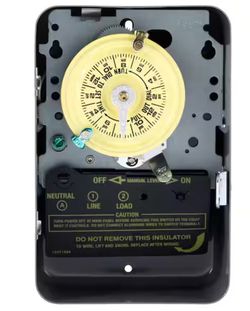 Intermatic T101 40 Amp 24-Hour SPST Mechanical Time Switch with Indoor Enclosure