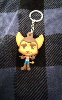 Ratchet & Clank Ratchet Figure Keychain