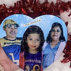 Heart Photo Puzzles ❤️🧩 Order yours with your favorite picture 