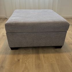 Grey Ottoman