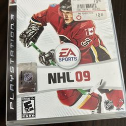 NHL 09 HOCKEY 2009 PS3 