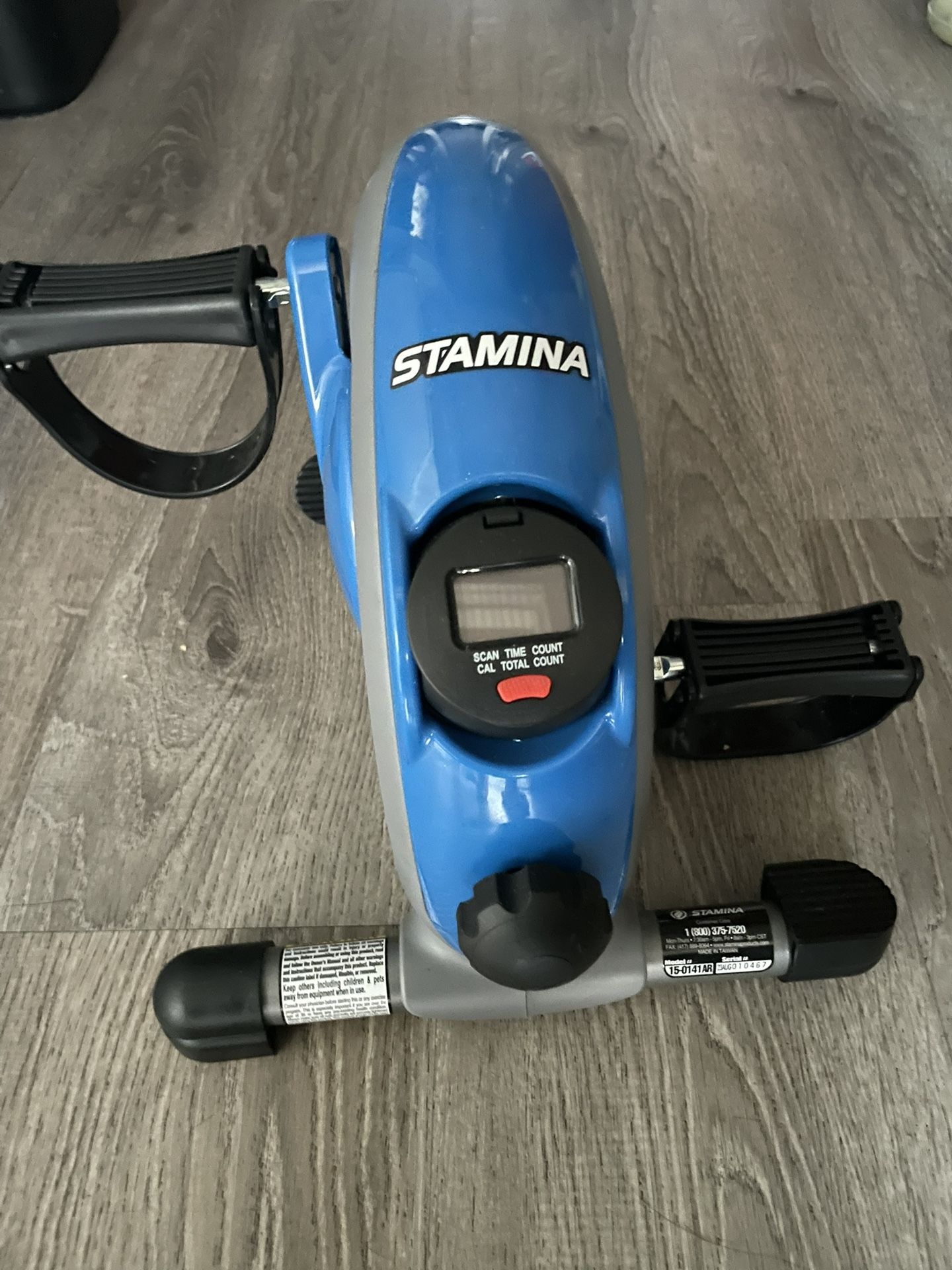 Stamina Mini Exercise Bike With Smooth Pedal System