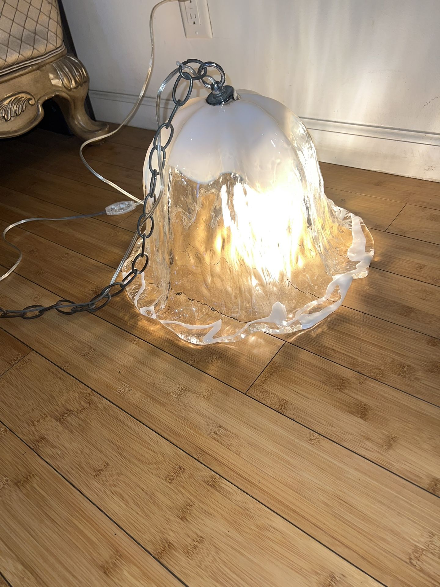 MURANO GLASS CHANDELIER