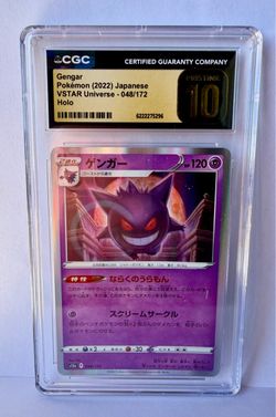 Gengar Holo CGC Pristine 10 Pokemon Card