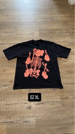 The Clipse KAWS Skeleton Graphic T-Shirt Size XL