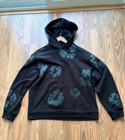 Denim Tears Monochrome Cotton Wreath Hoodie
