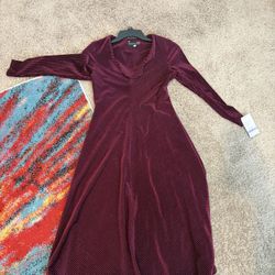 Red Dress Long Sleeve 