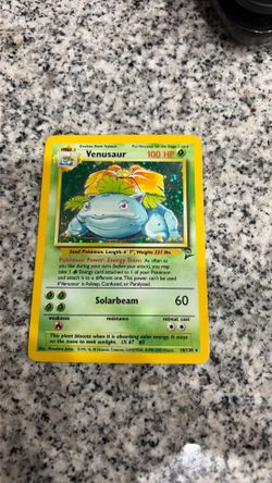 (BASE SET 2) Venusaur Holographic 18/30
