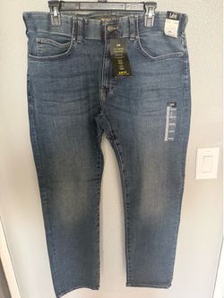 Lee motion stretch 36x30 slim straight jeans
